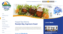 Desktop Screenshot of keppelbaymarina.com.au